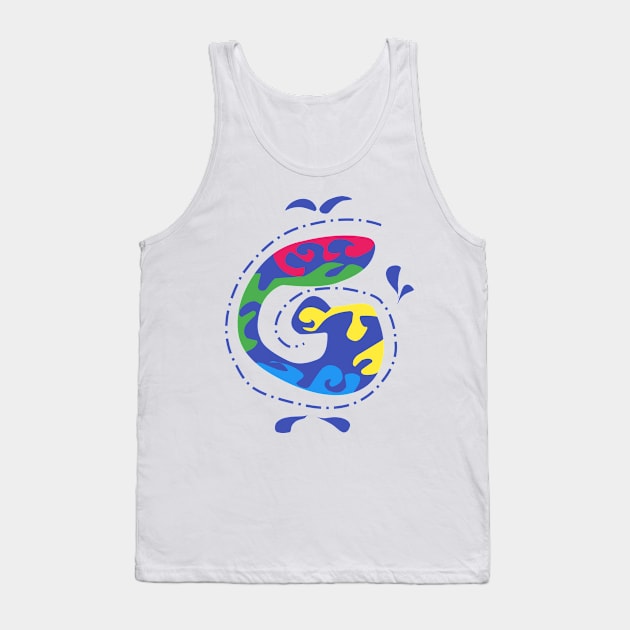 Letter G Tank Top by Fadmel